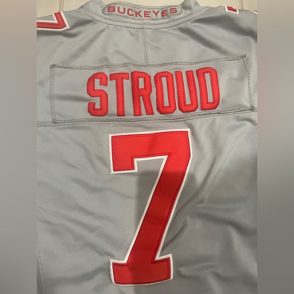 Ohio State Buckeyes Stitched CJ Stroud Jersey